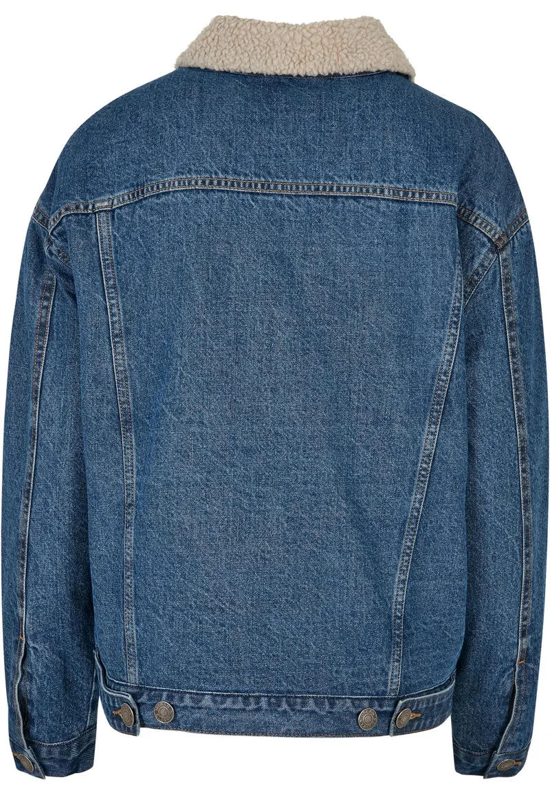 UC Oversized Sherpa Denim Jacket