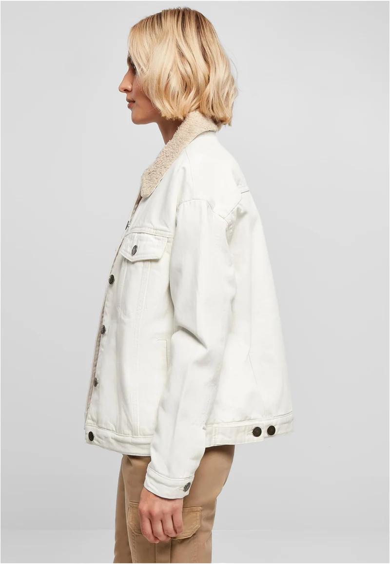 UC Oversized Sherpa Denim Jacket