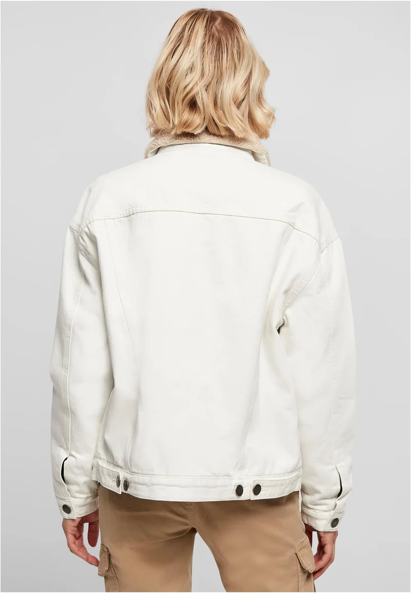 UC Oversized Sherpa Denim Jacket