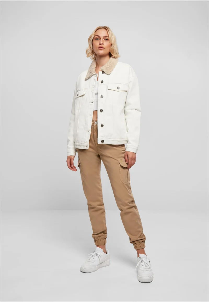 UC Oversized Sherpa Denim Jacket