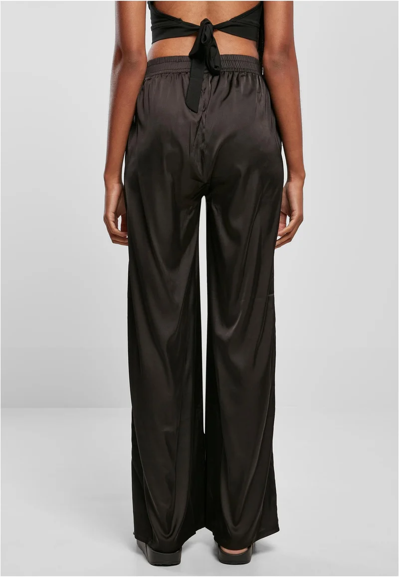 UC Satin Wide Leg Pants