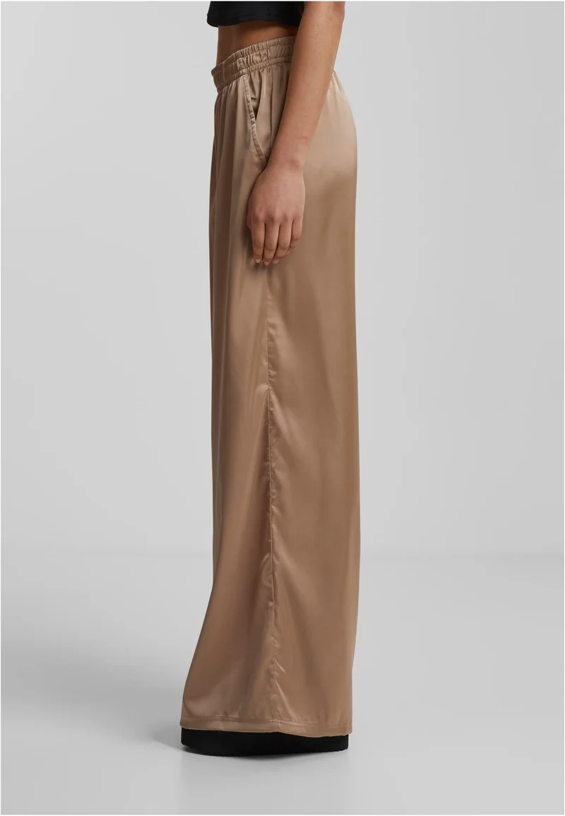 UC Satin Wide Leg Pants