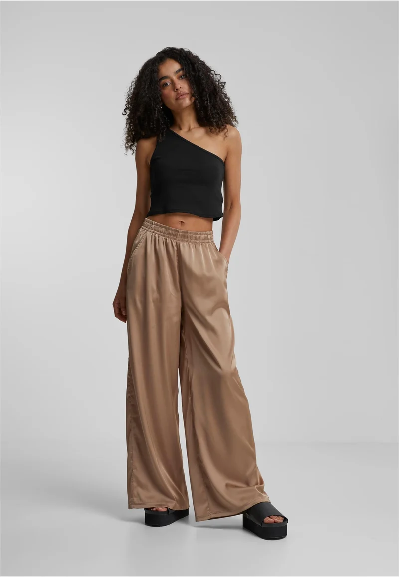 UC Satin Wide Leg Pants