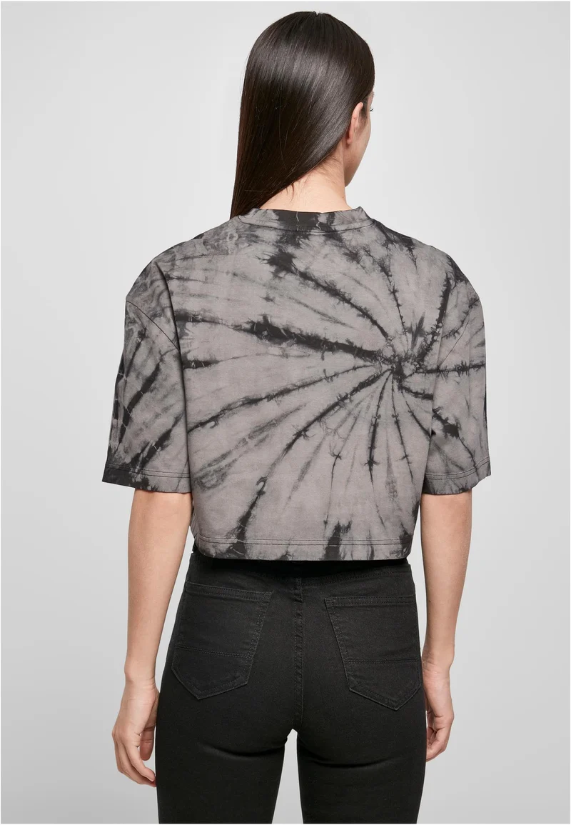 UC Oversized Cropped Tie Dye Tee