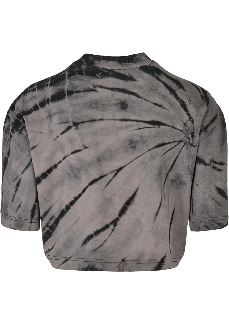 UC Oversized Cropped Tie Dye Tee