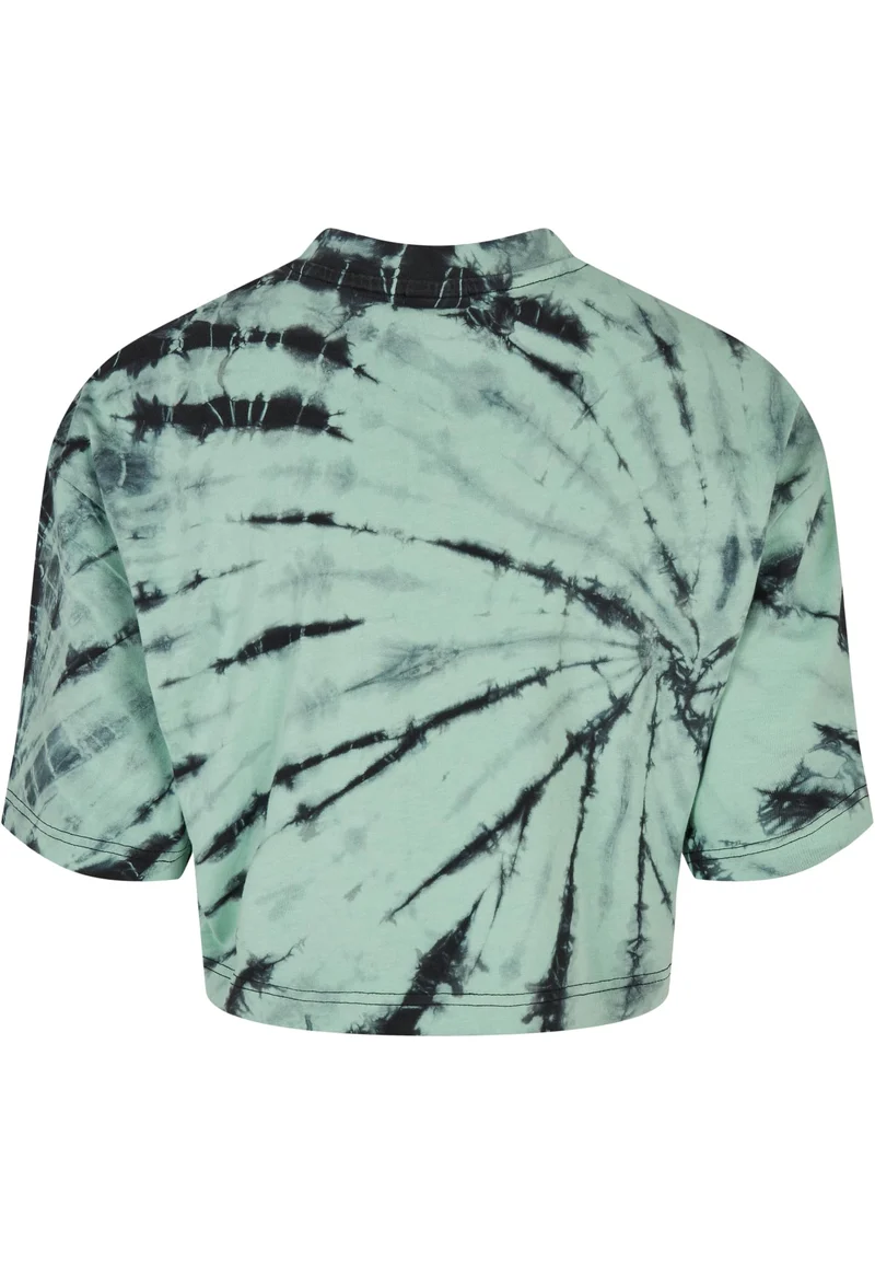 UC Oversized Cropped Tie Dye Tee
