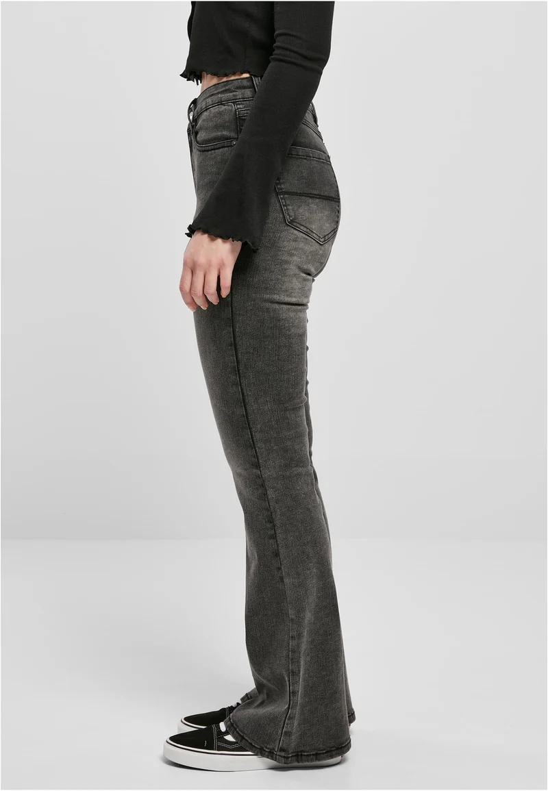 UC High Waist Flared Denim Pants