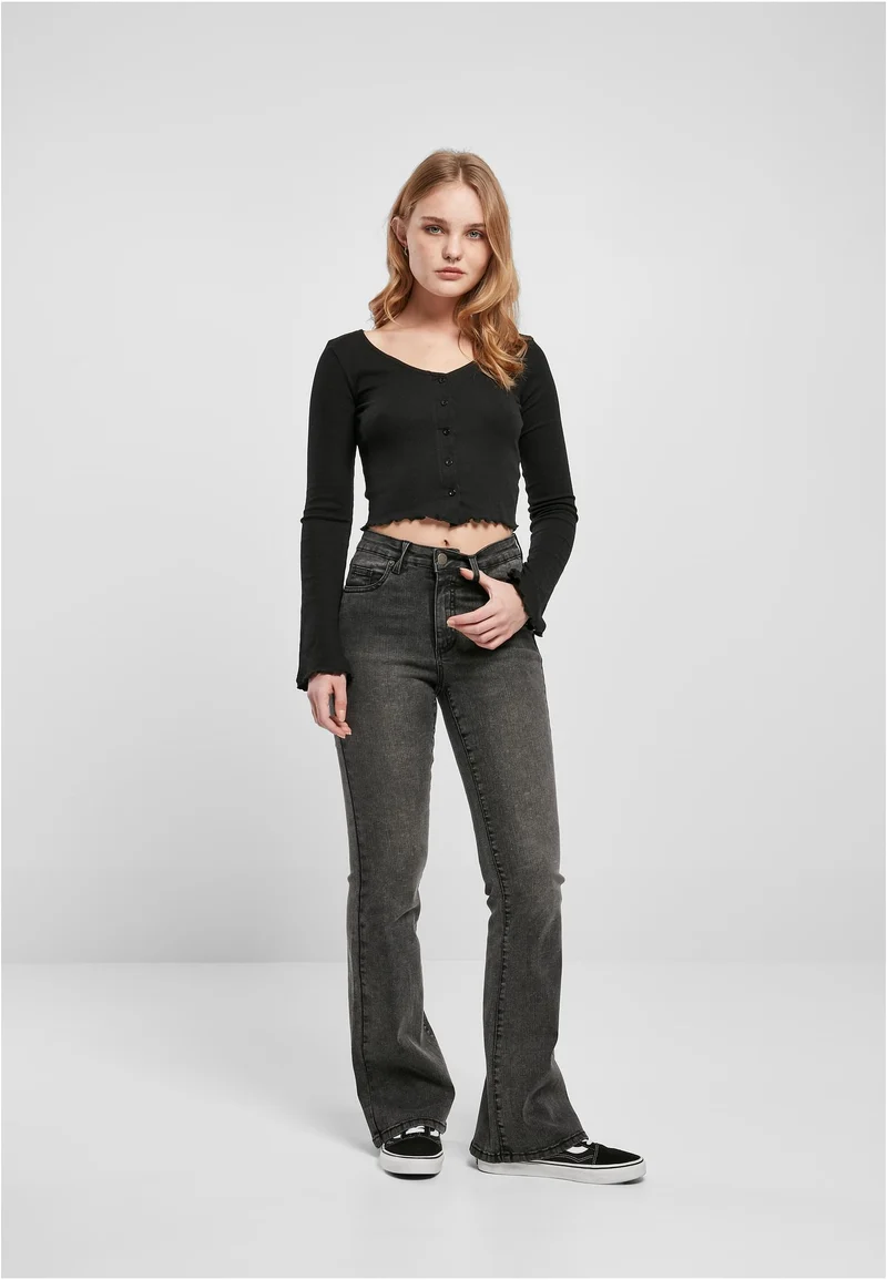 UC High Waist Flared Denim Pants