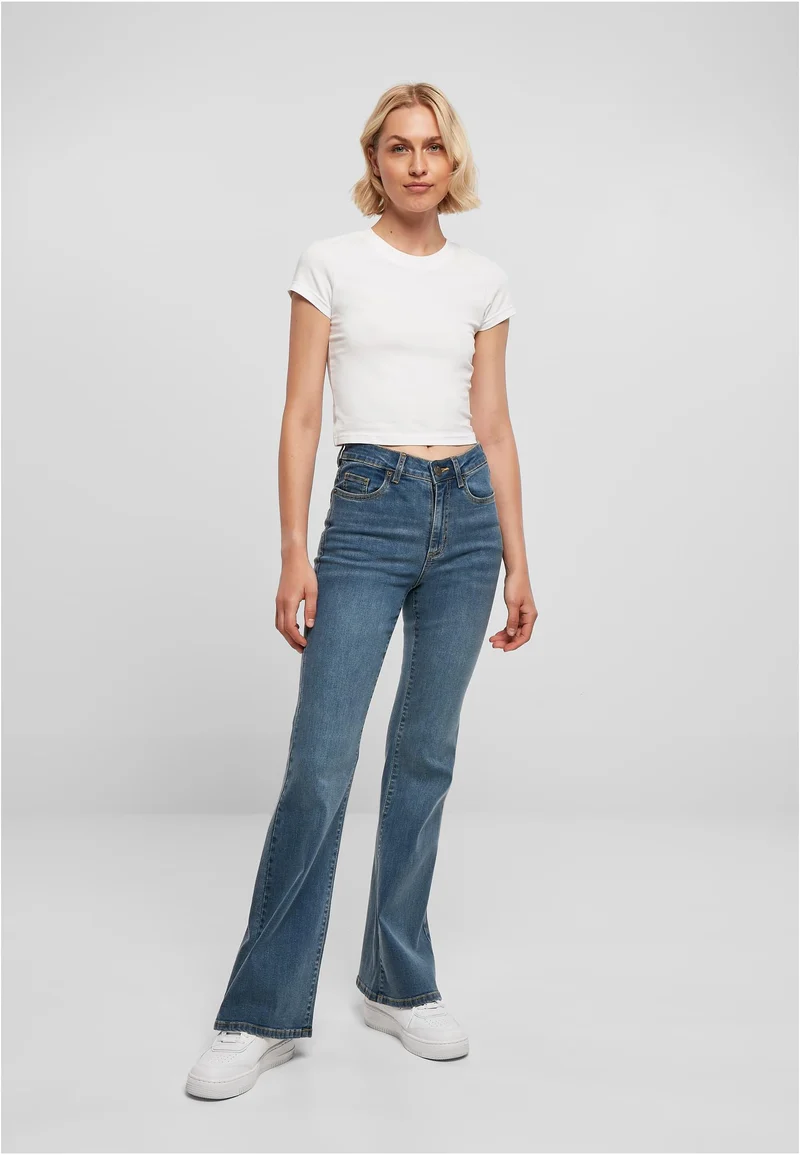 UC High Waist Flared Denim Pants