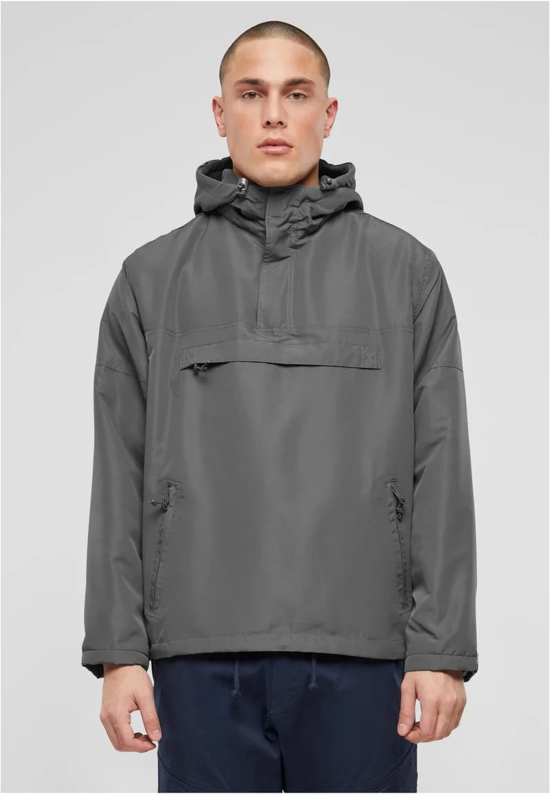 B Fleece Pull Over Windbreaker