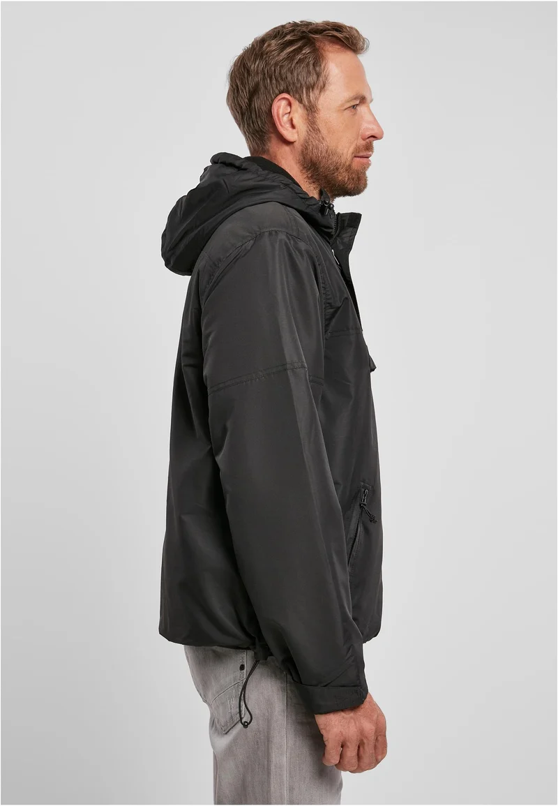 B Fleece Pull Over Windbreaker