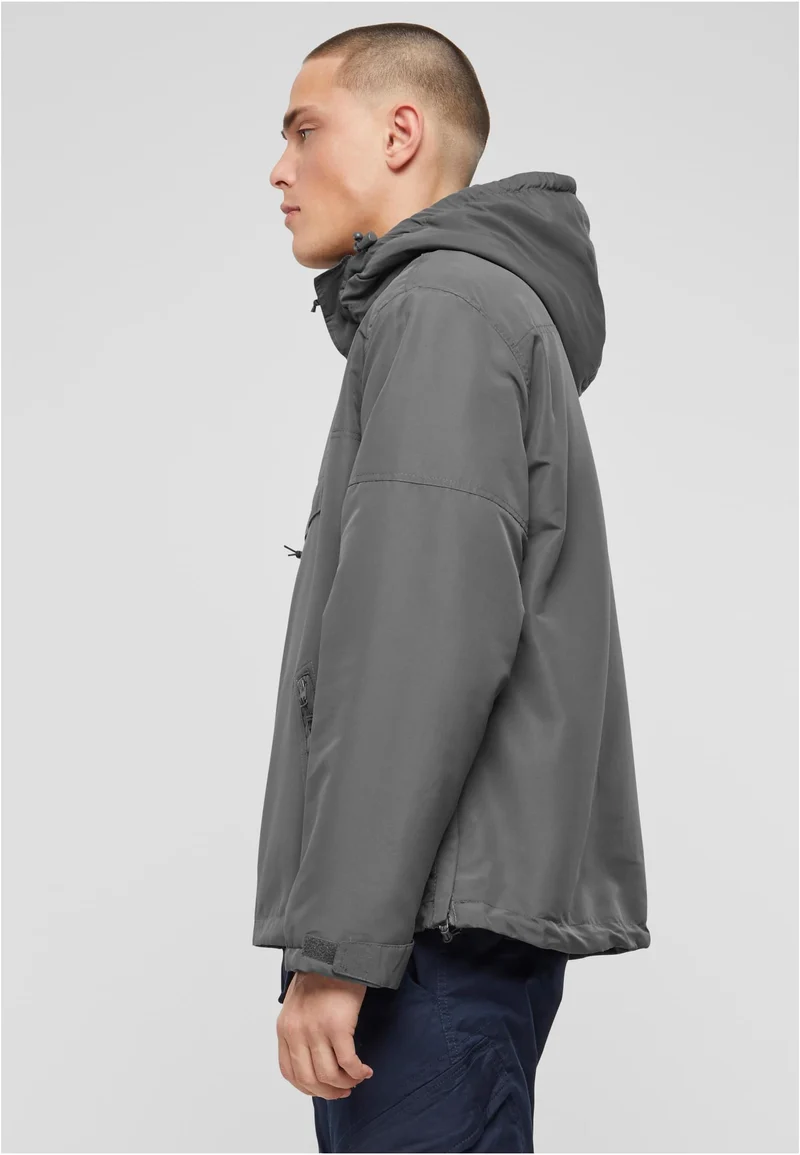 B Fleece Pull Over Windbreaker
