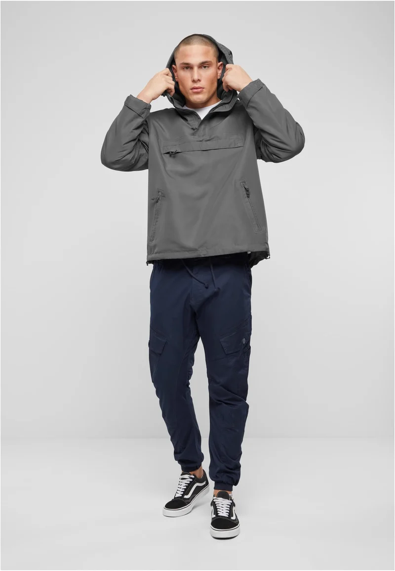 B Fleece Pull Over Windbreaker