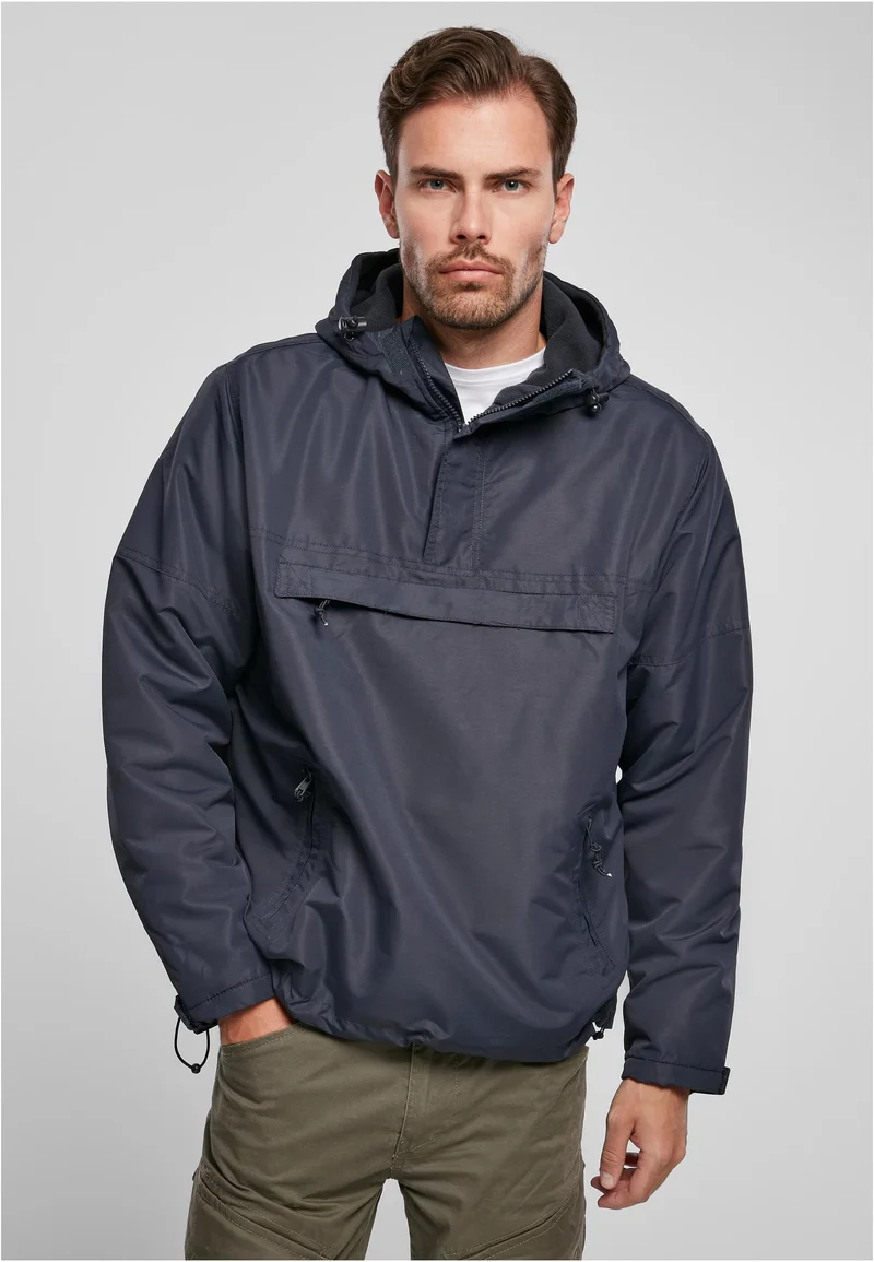 B Fleece Pull Over Windbreaker