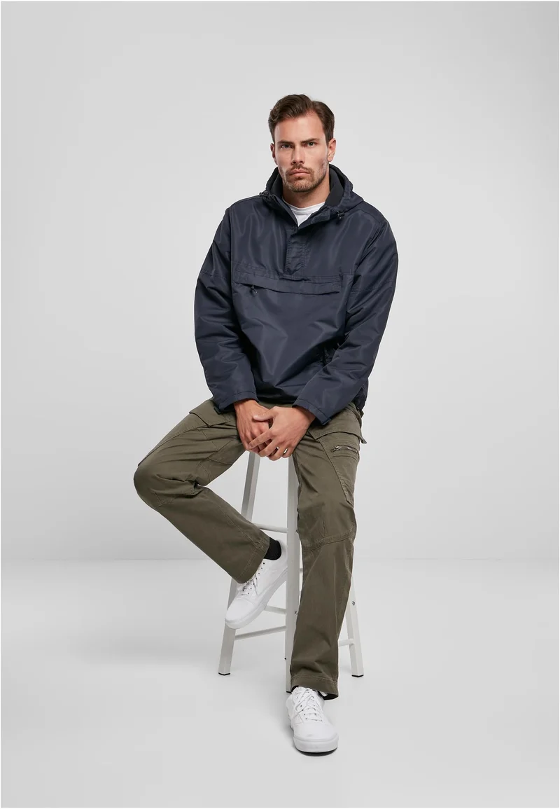 B Fleece Pull Over Windbreaker
