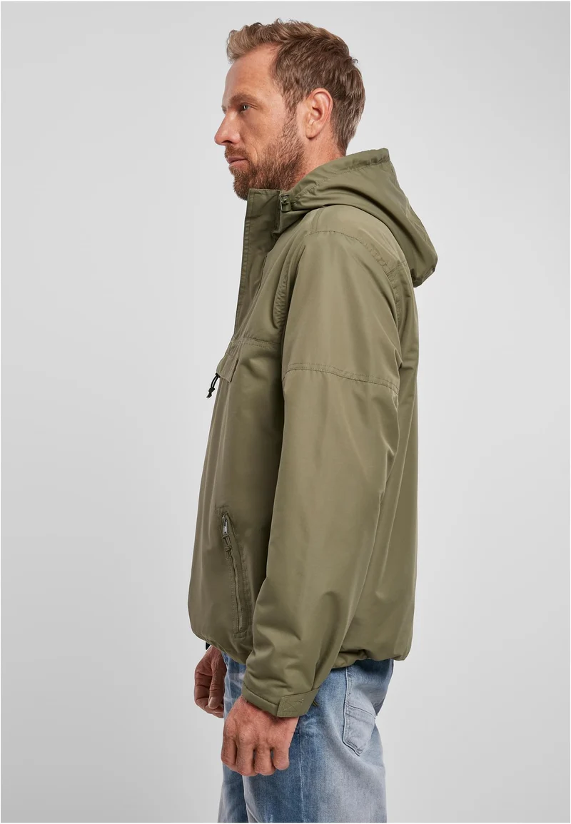 B Fleece Pull Over Windbreaker