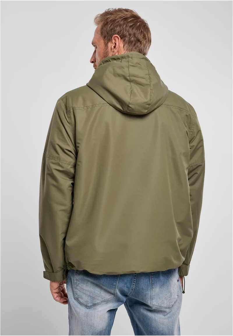 B Fleece Pull Over Windbreaker