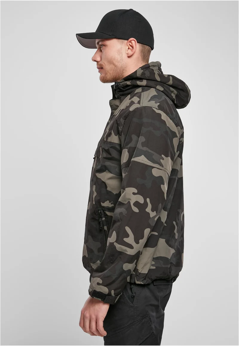 B Fleece Pull Over Windbreaker