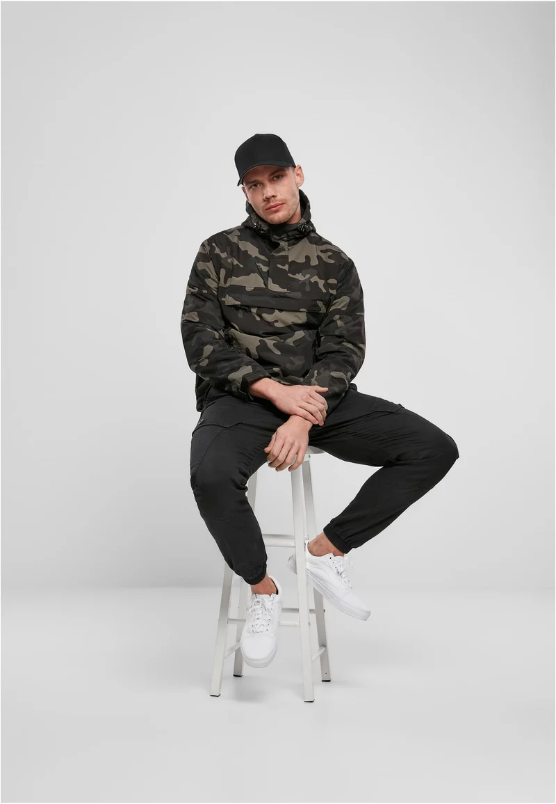 B Fleece Pull Over Windbreaker