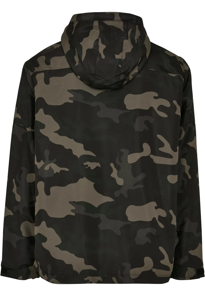 B Fleece Pull Over Windbreaker