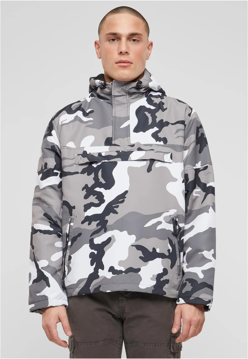 B Fleece Pull Over Windbreaker