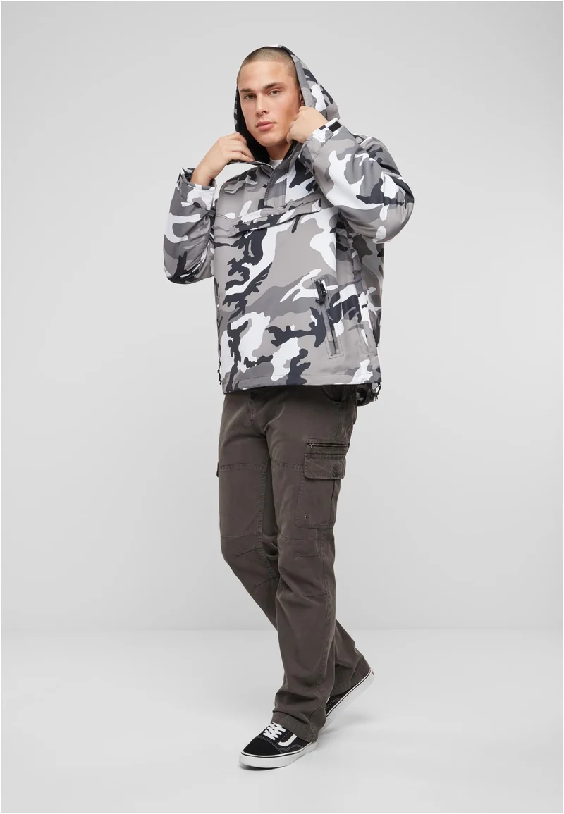 B Fleece Pull Over Windbreaker