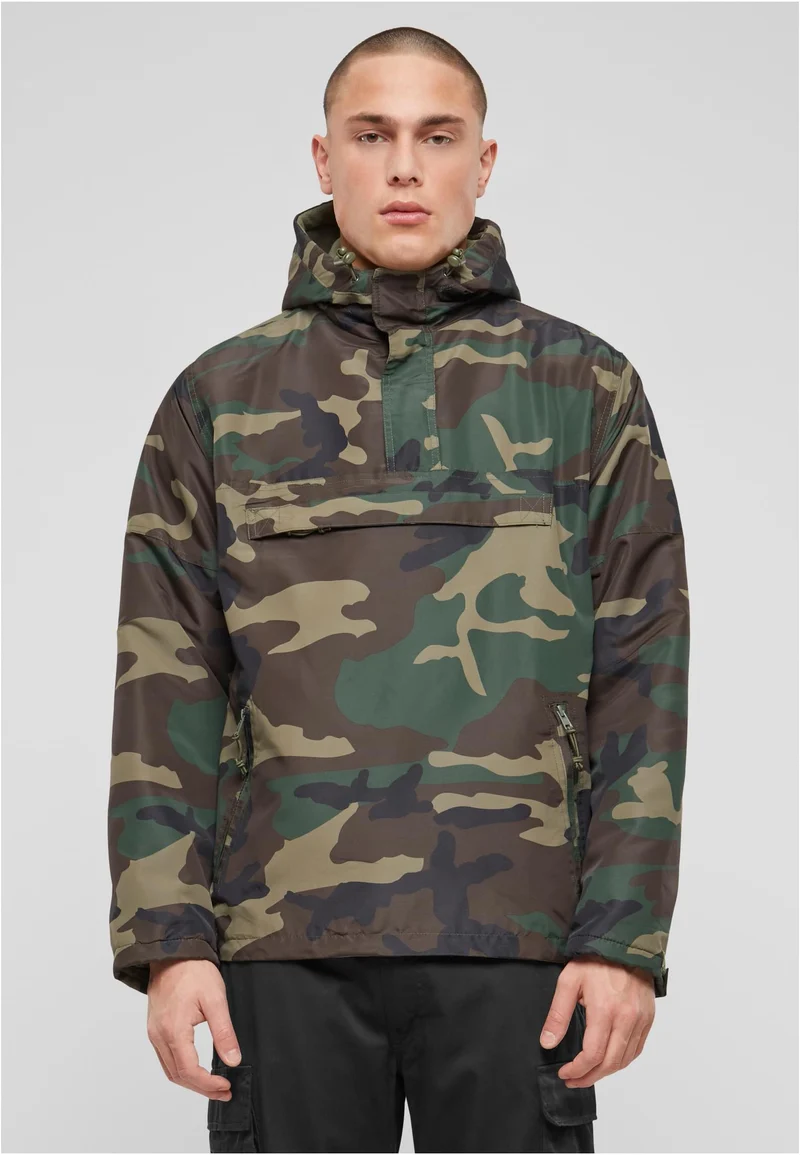 B Fleece Pull Over Windbreaker