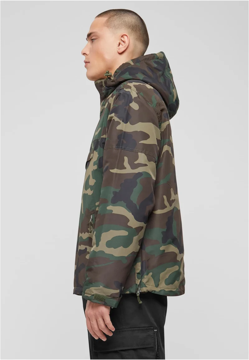 B Fleece Pull Over Windbreaker