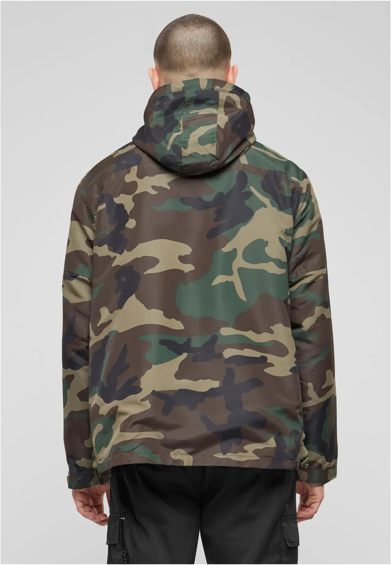 B Fleece Pull Over Windbreaker
