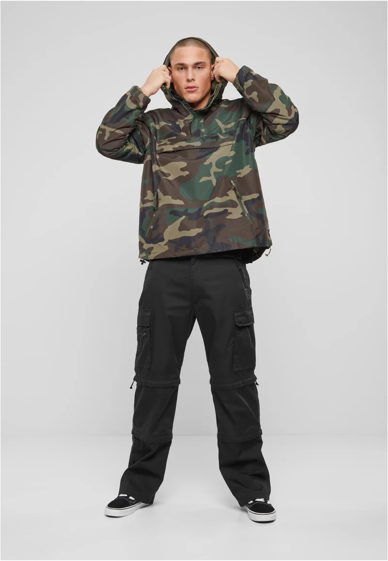 B Fleece Pull Over Windbreaker