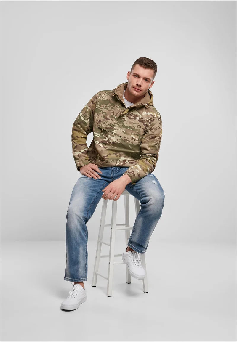 B Fleece Pull Over Windbreaker