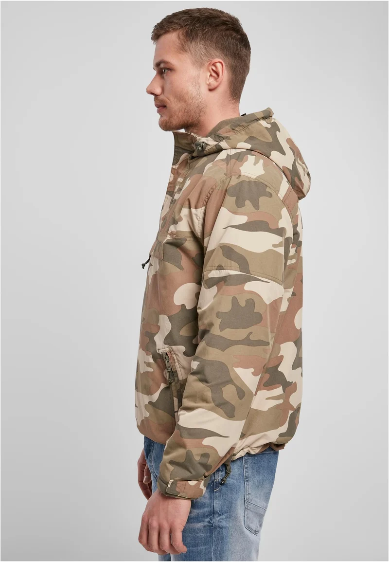 B Fleece Pull Over Windbreaker