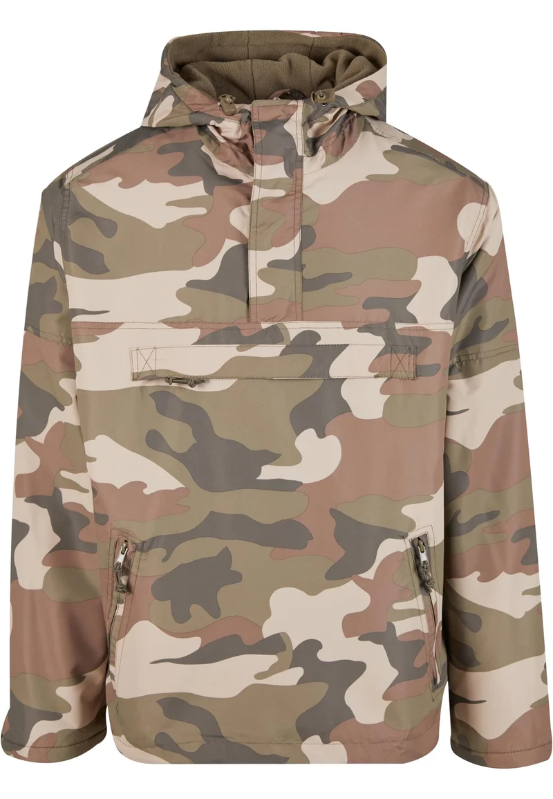 B Fleece Pull Over Windbreaker