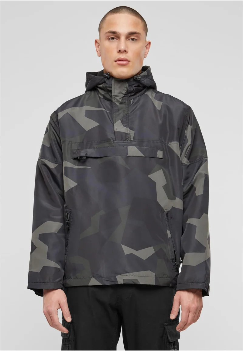 B Fleece Pull Over Windbreaker