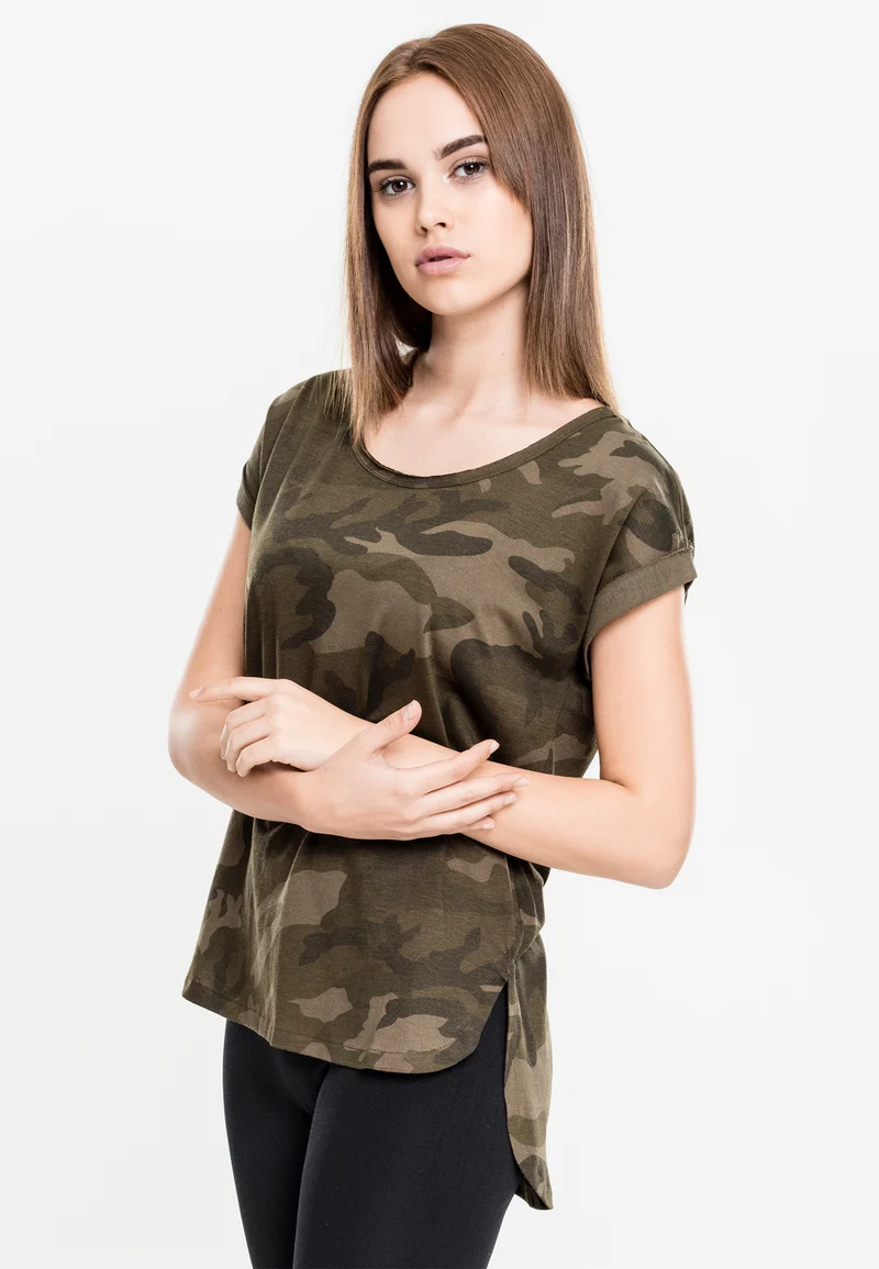 UC Camo Back Shaped Tee