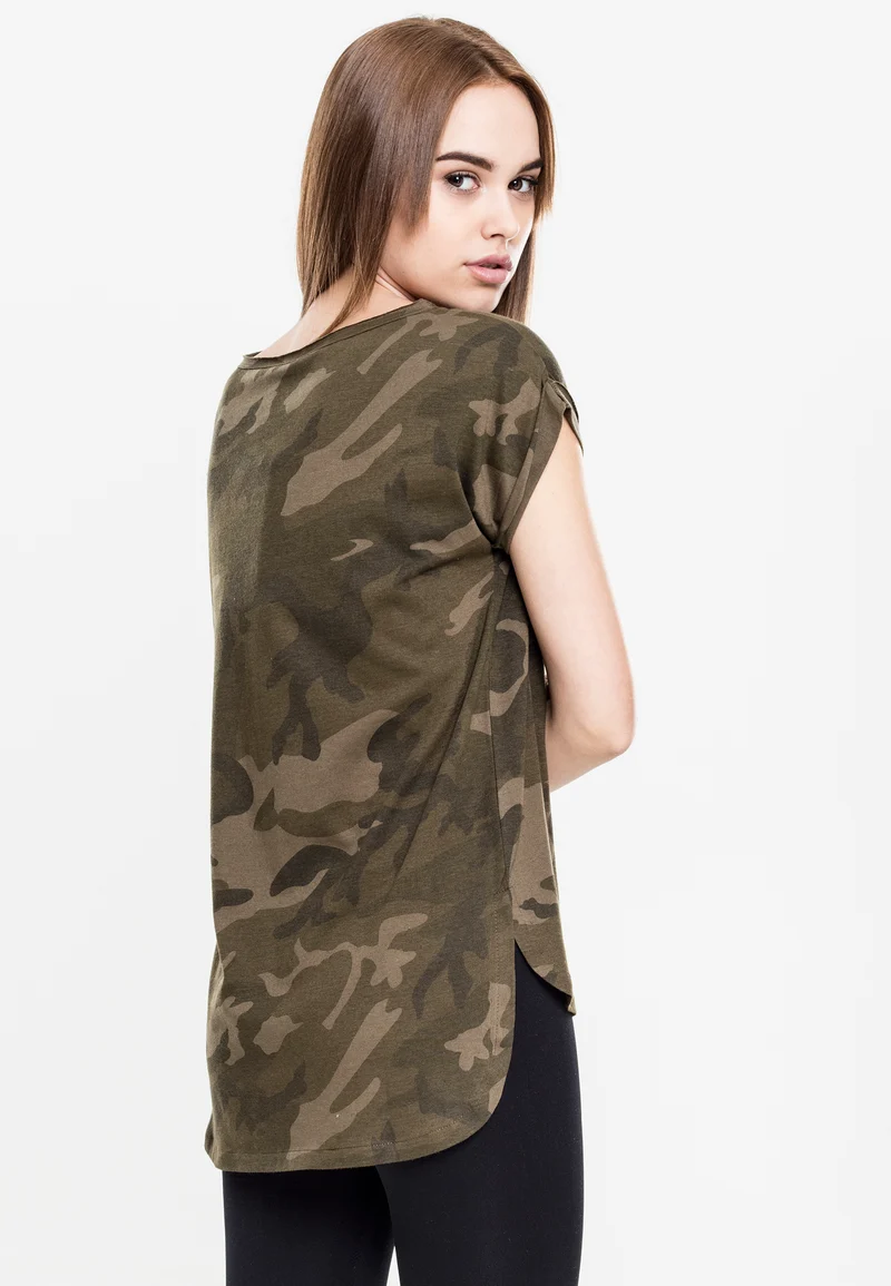 UC Camo Back Shaped Tee
