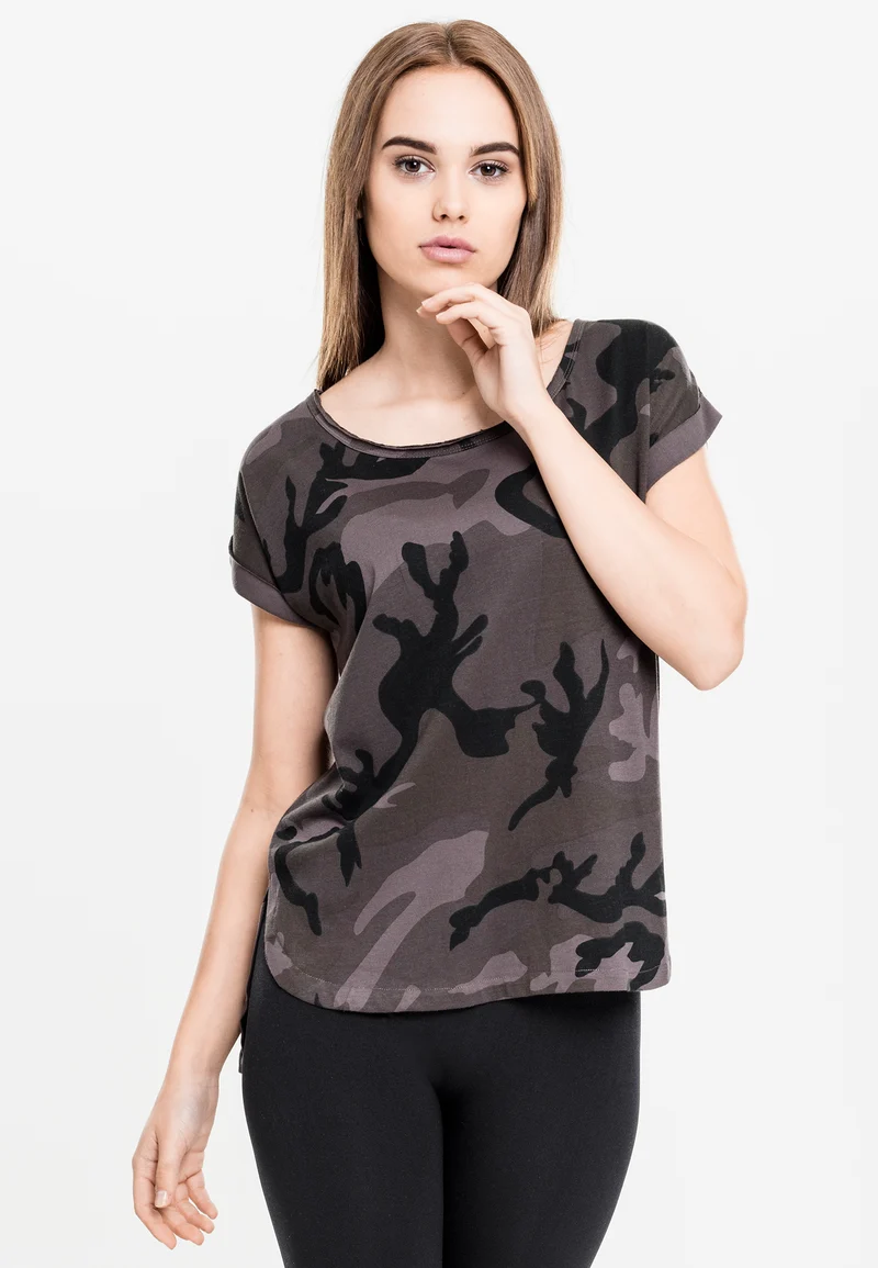 UC Camo Back Shaped Tee