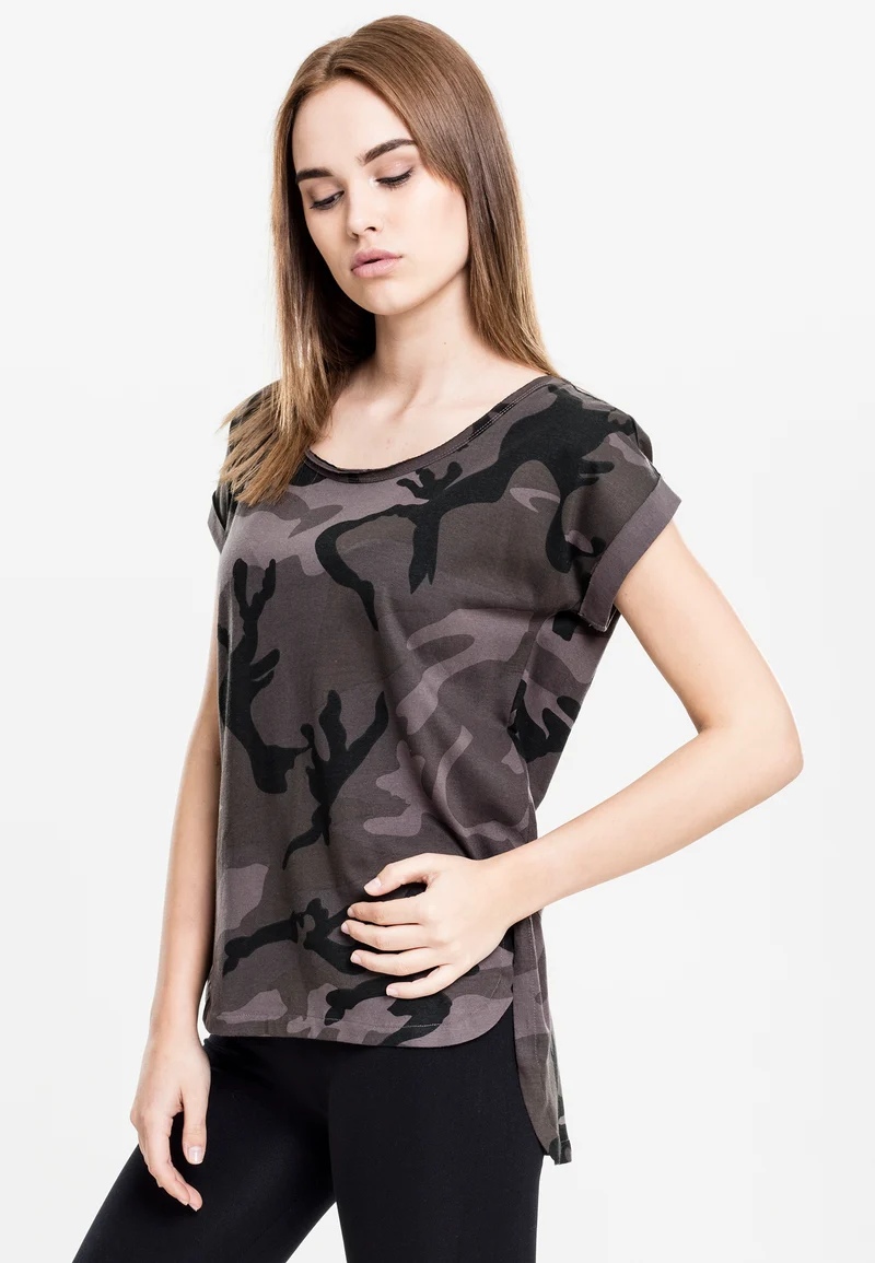 UC Camo Back Shaped Tee