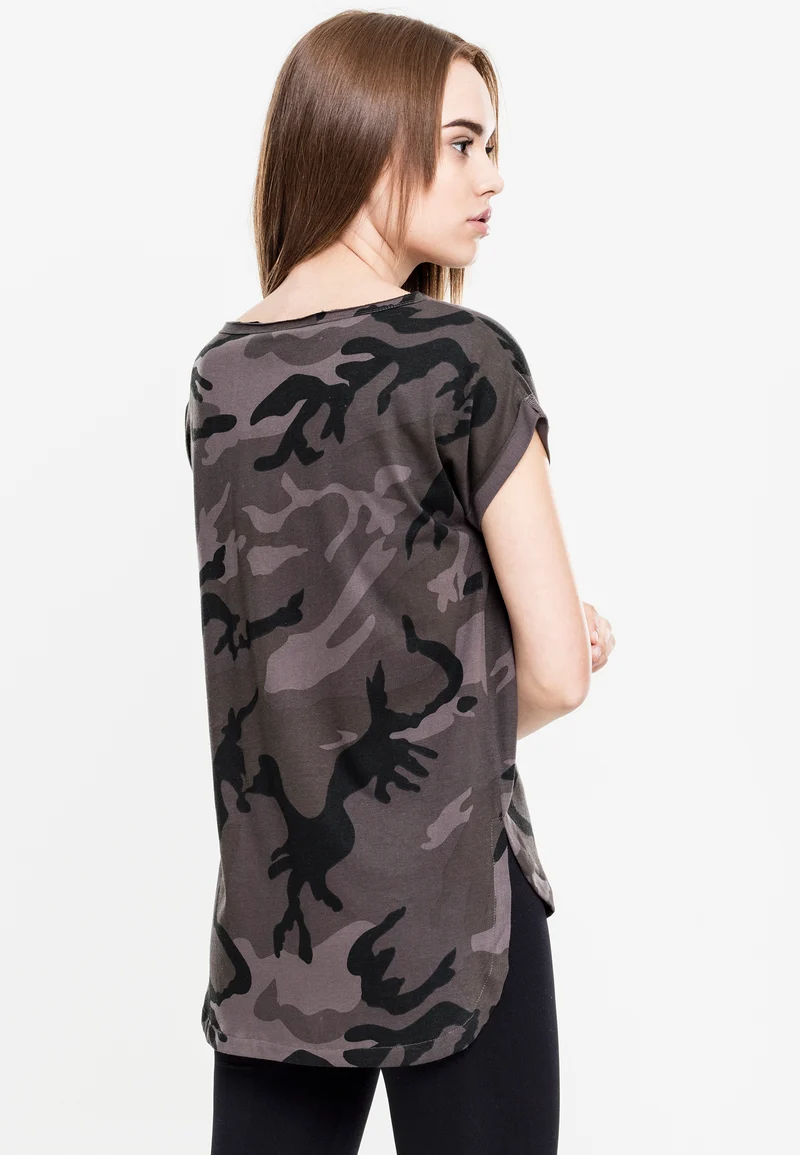 UC Camo Back Shaped Tee