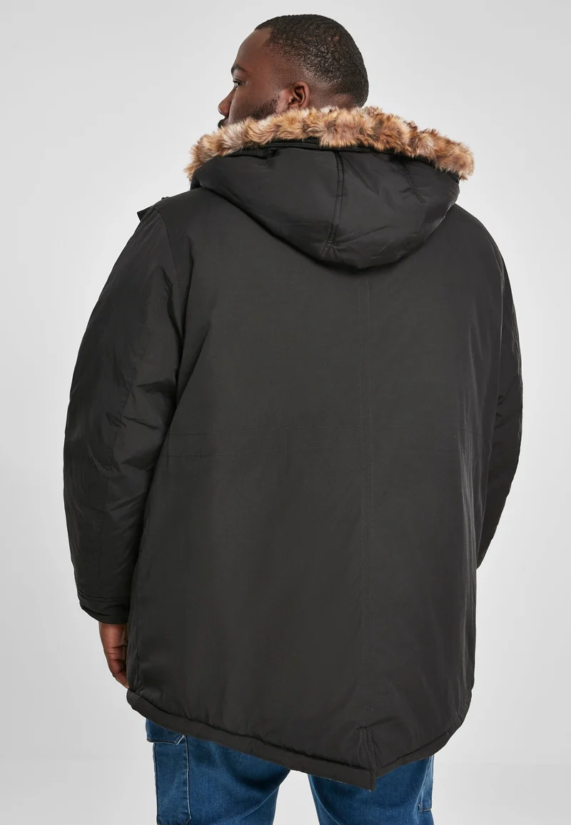UC Hooded Faux Fur Parka