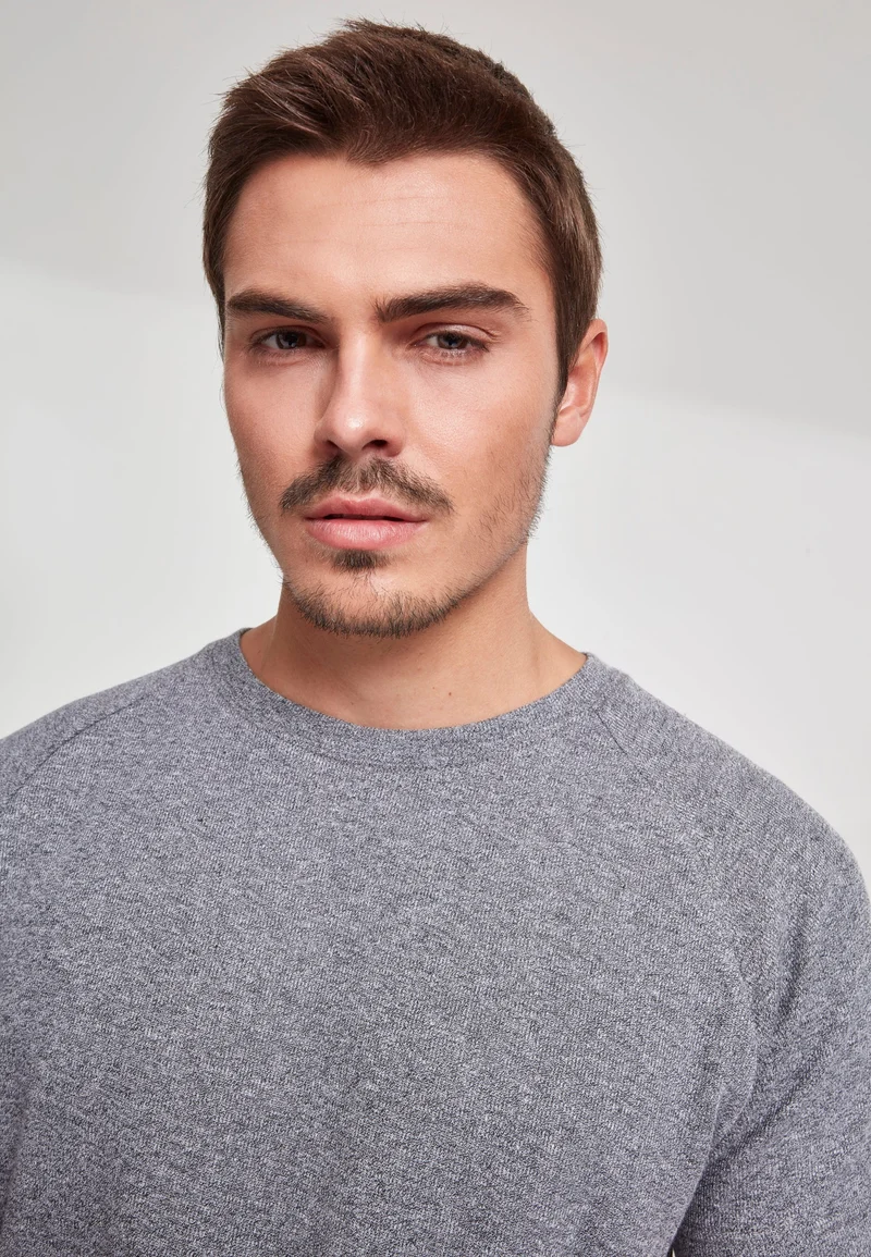 UC Melange Rib Tee