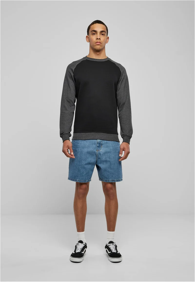 UC 2-tone Raglan Crewneck
