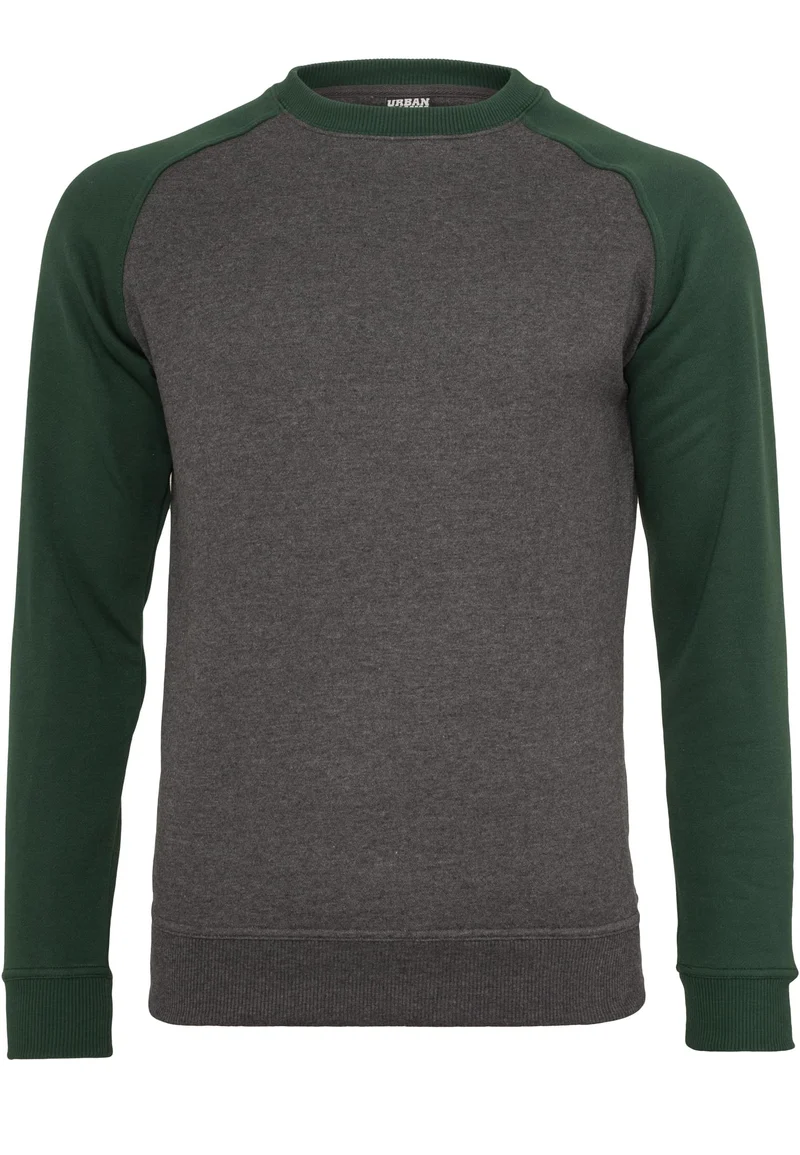 UC 2-tone Raglan Crewneck