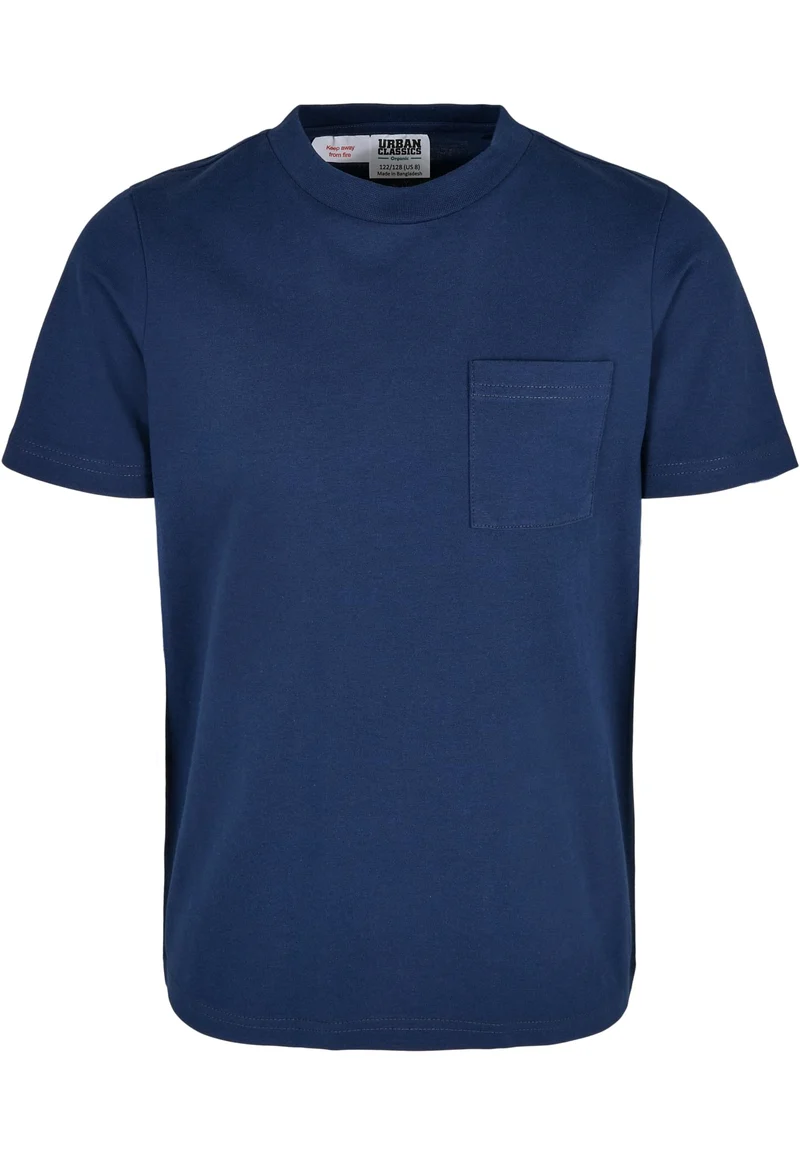 Boys Organic Cotton Basic Pocket Tee 2-Pack