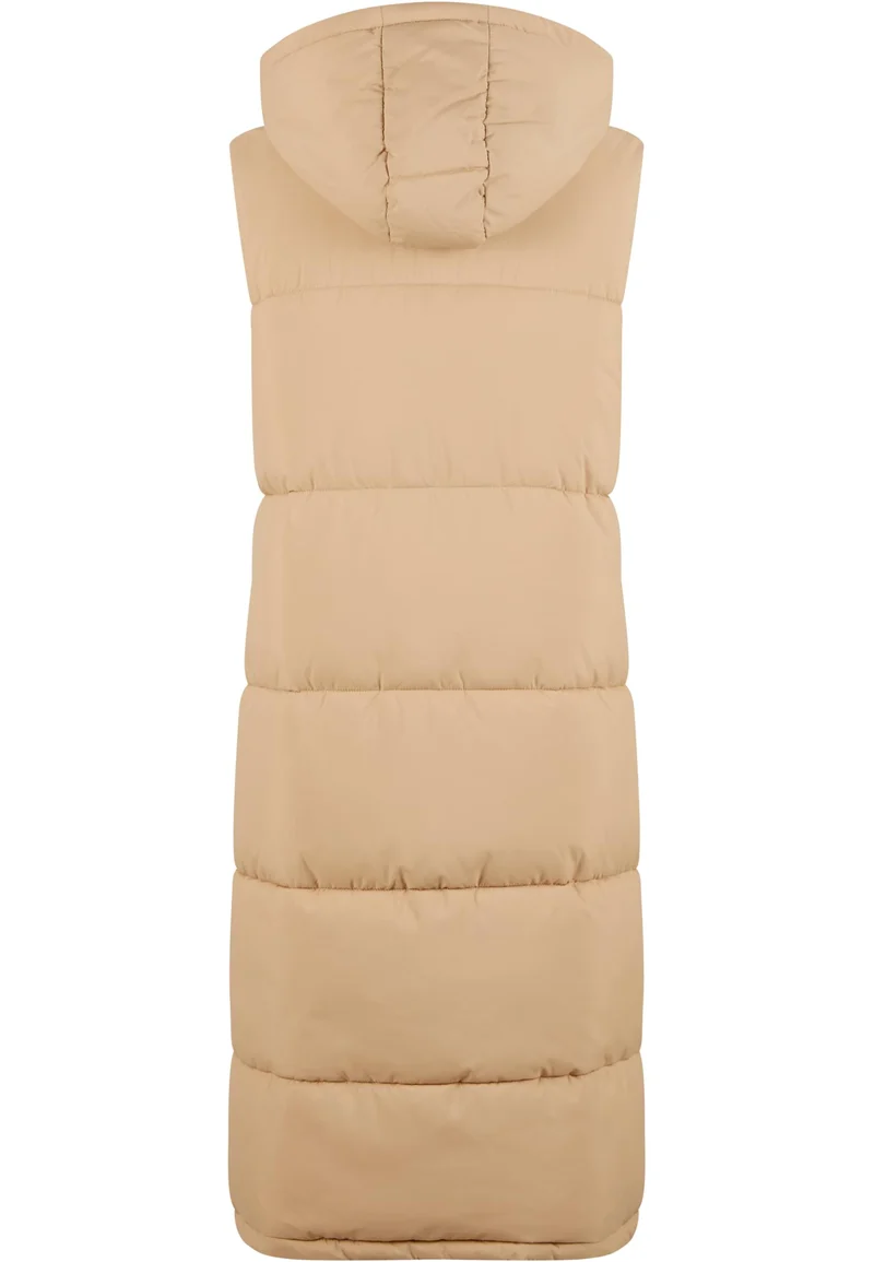 UC Long Hooded Puffer Vest