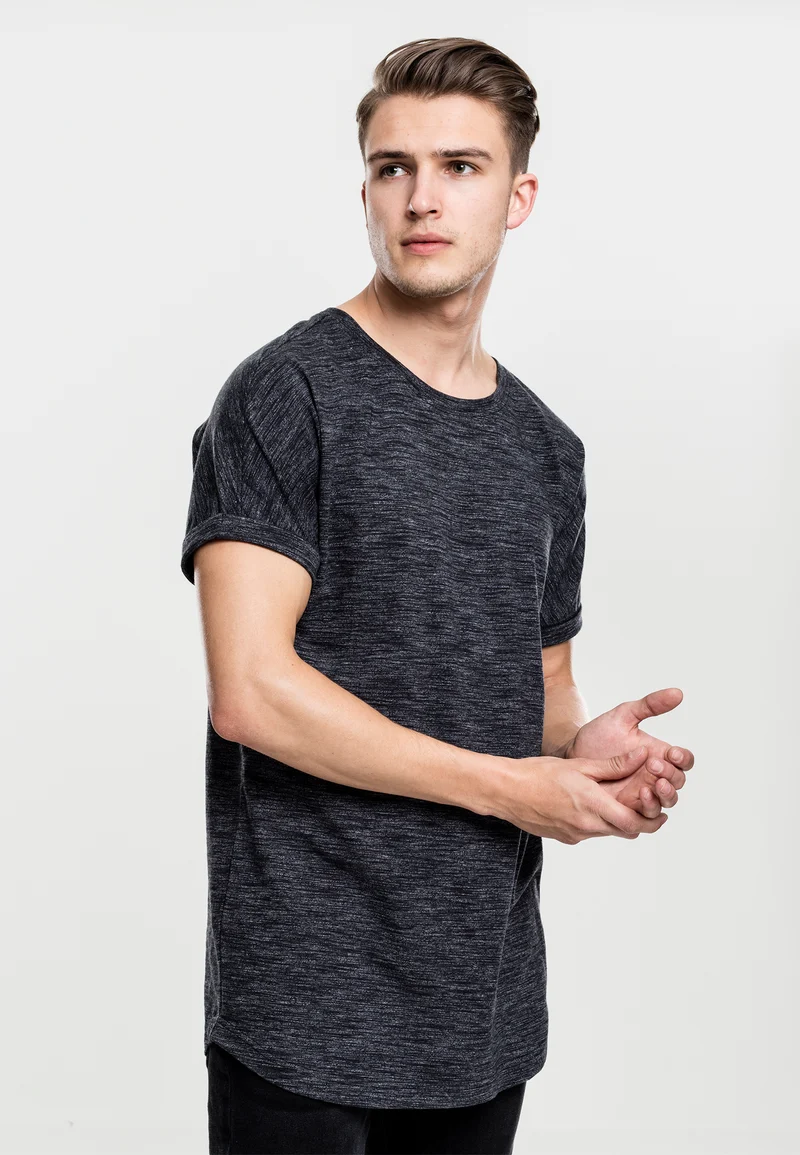 UC Long Space Dye Turn Up Tee