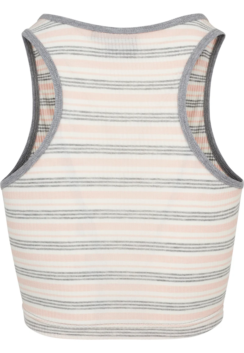 UC Rib Stripe Cropped Top