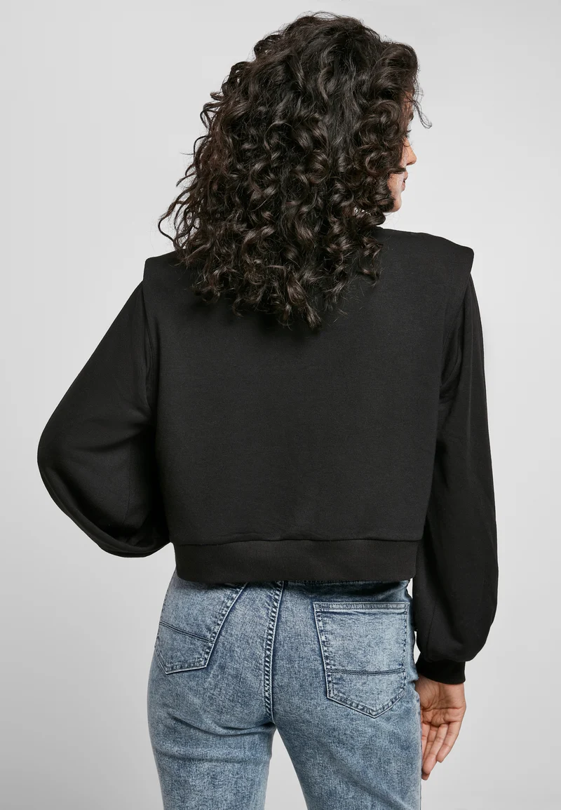 UC Padded Shoulder Modal Terry Crewneck