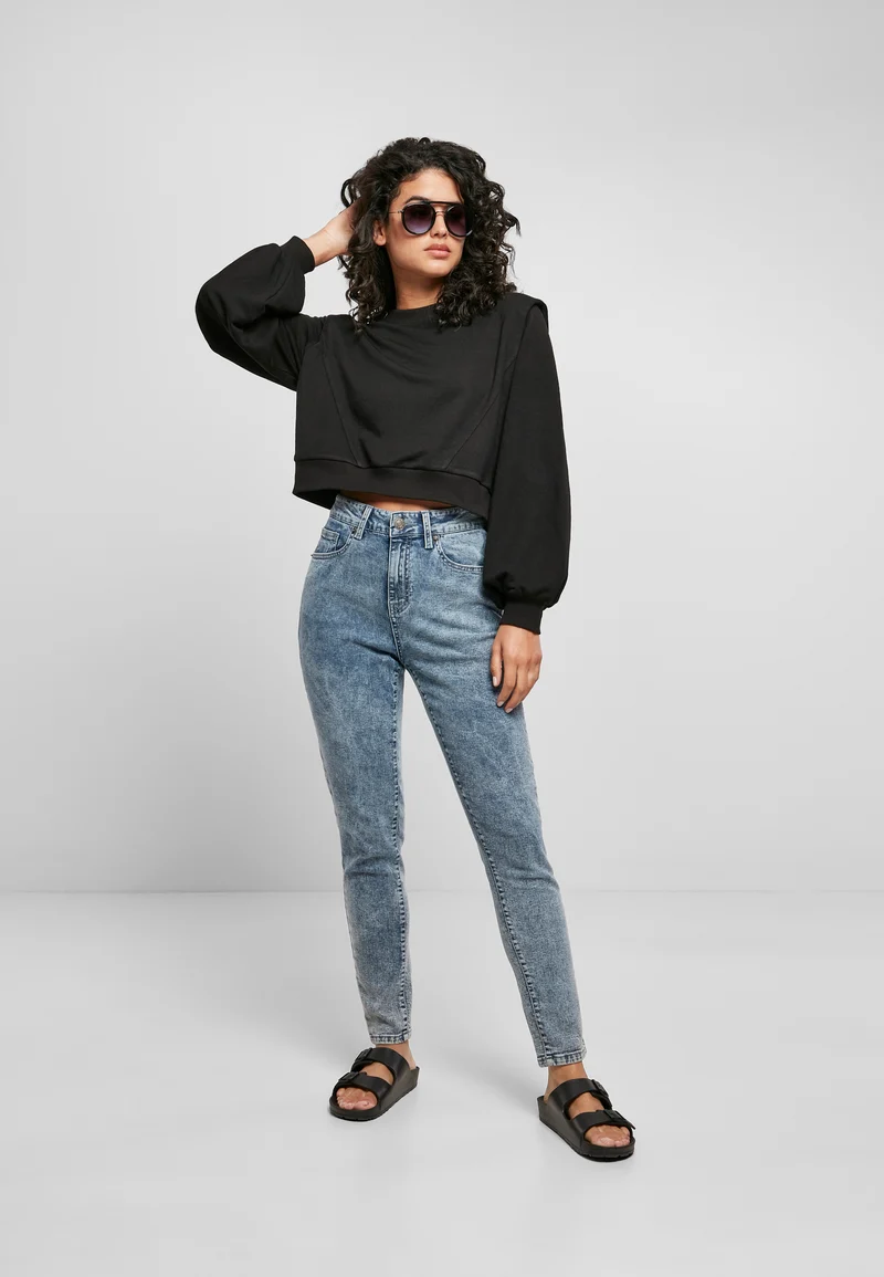 UC Padded Shoulder Modal Terry Crewneck