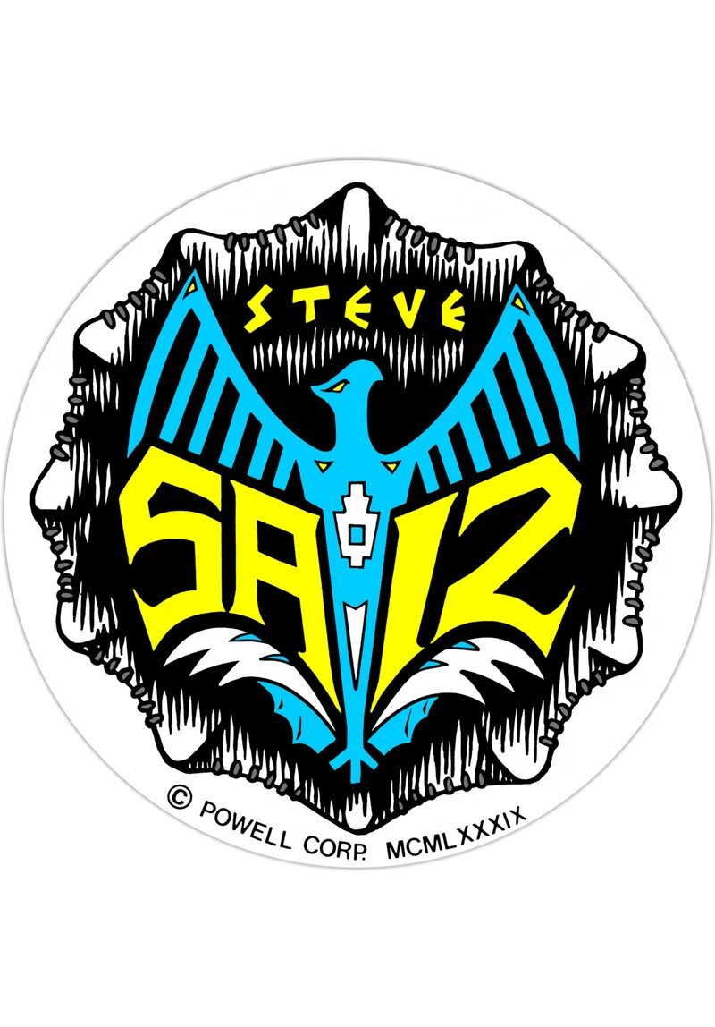 Steve Saiz Totem 3.25" Sticker